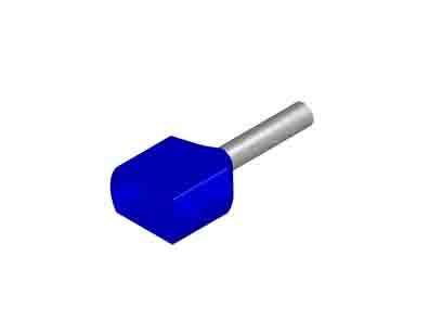 PP Insulated Twin Wire Cord End Terminals